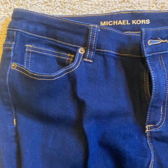 MICHAEL KORS women’s jeans. SKINNY. SIZE 8. Dark. Dressy. - Picture 7 of 10